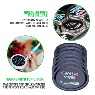features of chalk tops