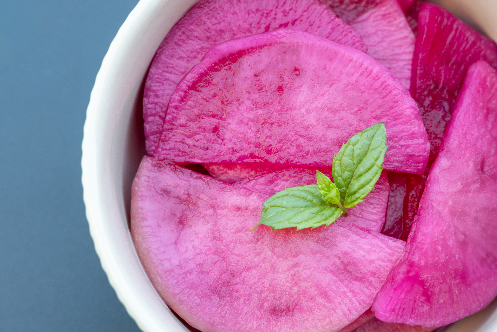 Fermented Daikon Radish with Beets