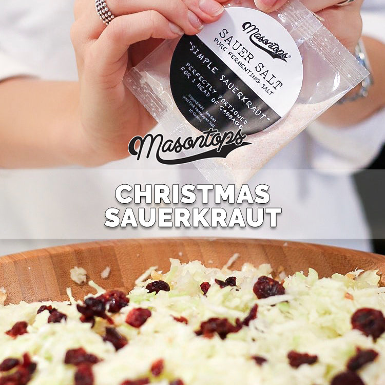 Christmas Cranberry Sauerkraut