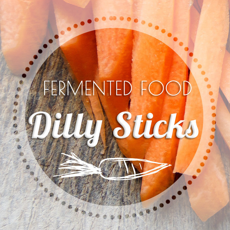 Fermented Dilly Sticks