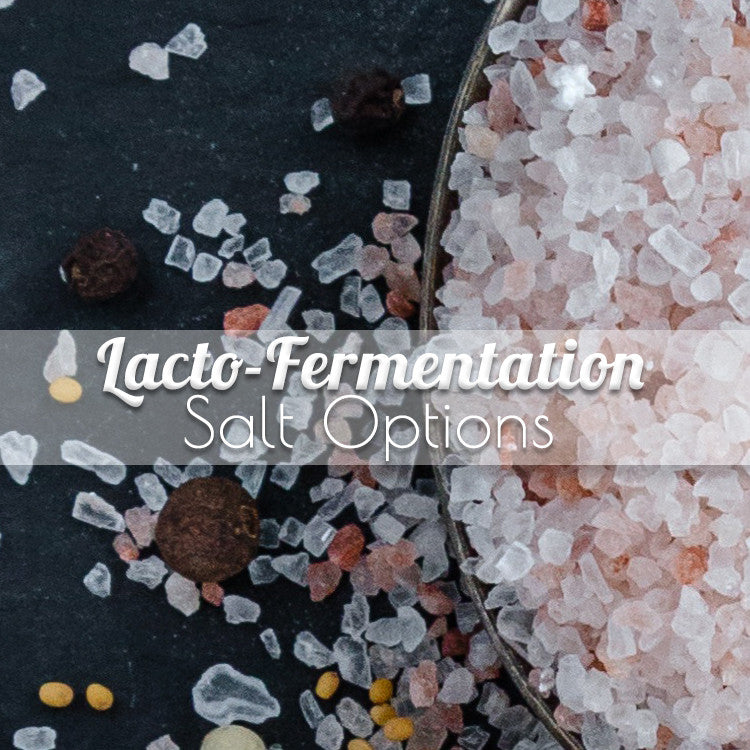 Lacto-Fermentation: Choosing Your Salt