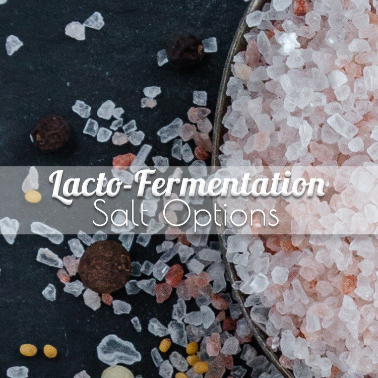 Salt Fermentation Lacto-Fermentation: Choosing Your Salt - Masontops.com
