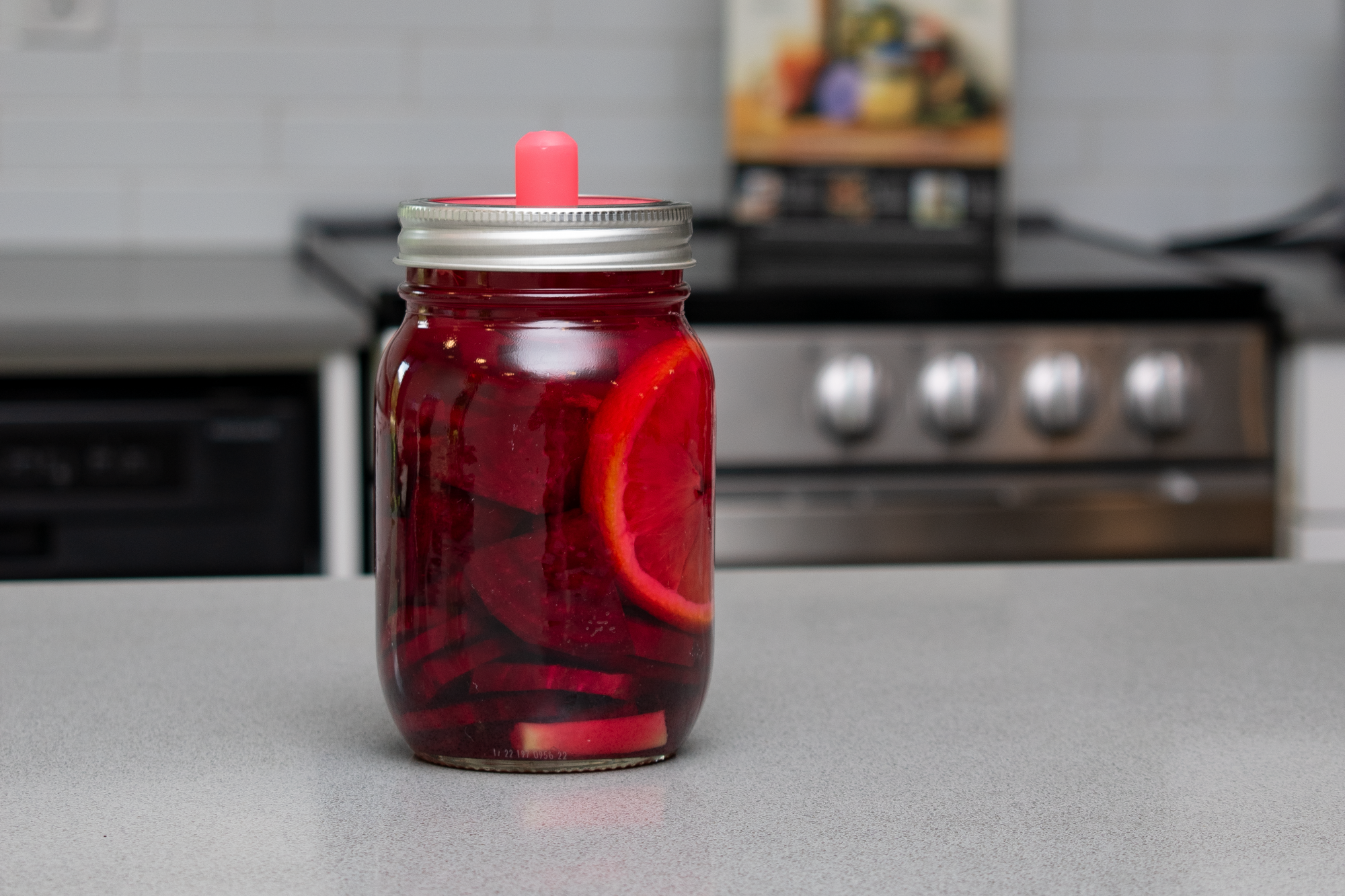 Fermented Beets with Orange & Ginger