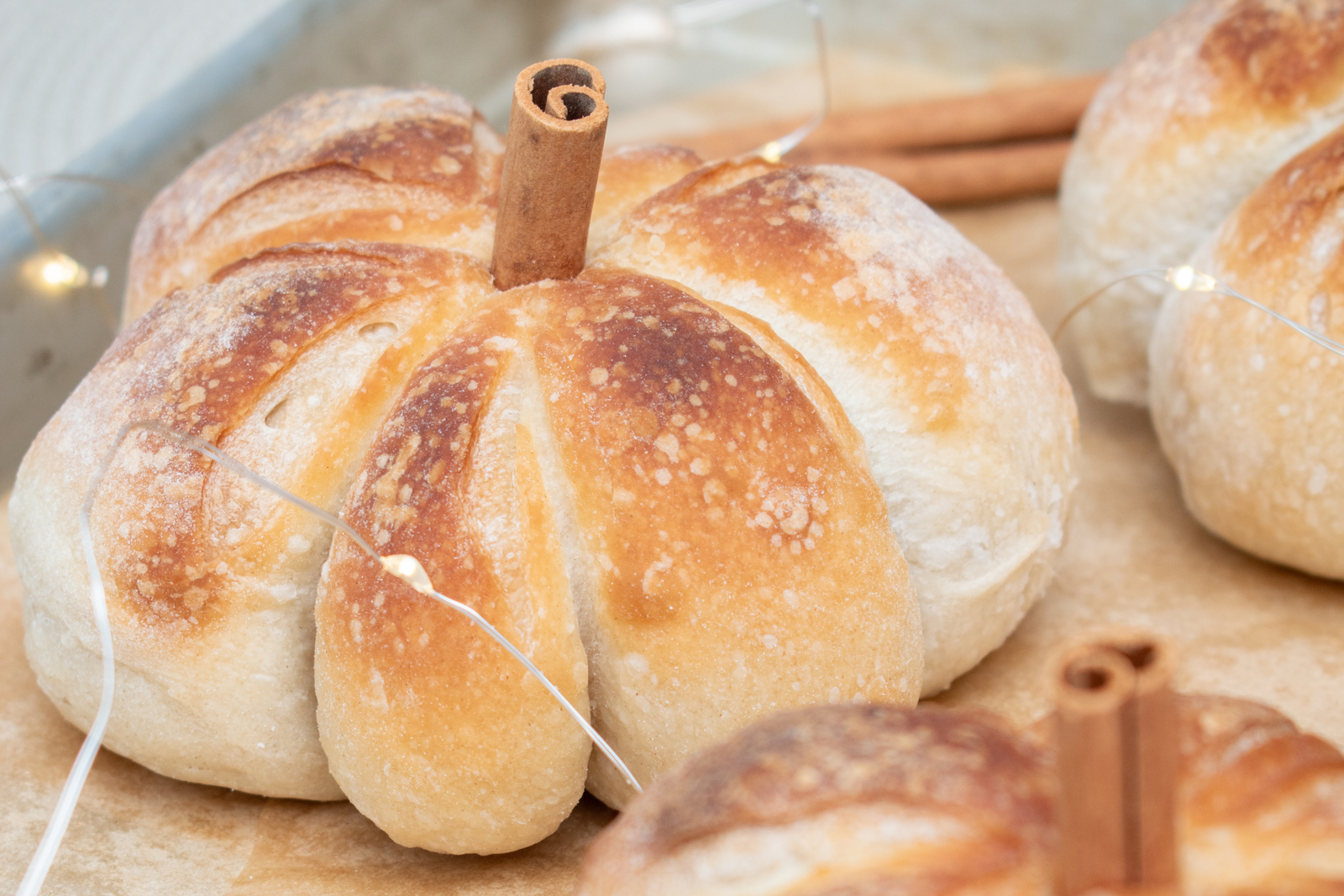 Sourdough Mini Pumpkins