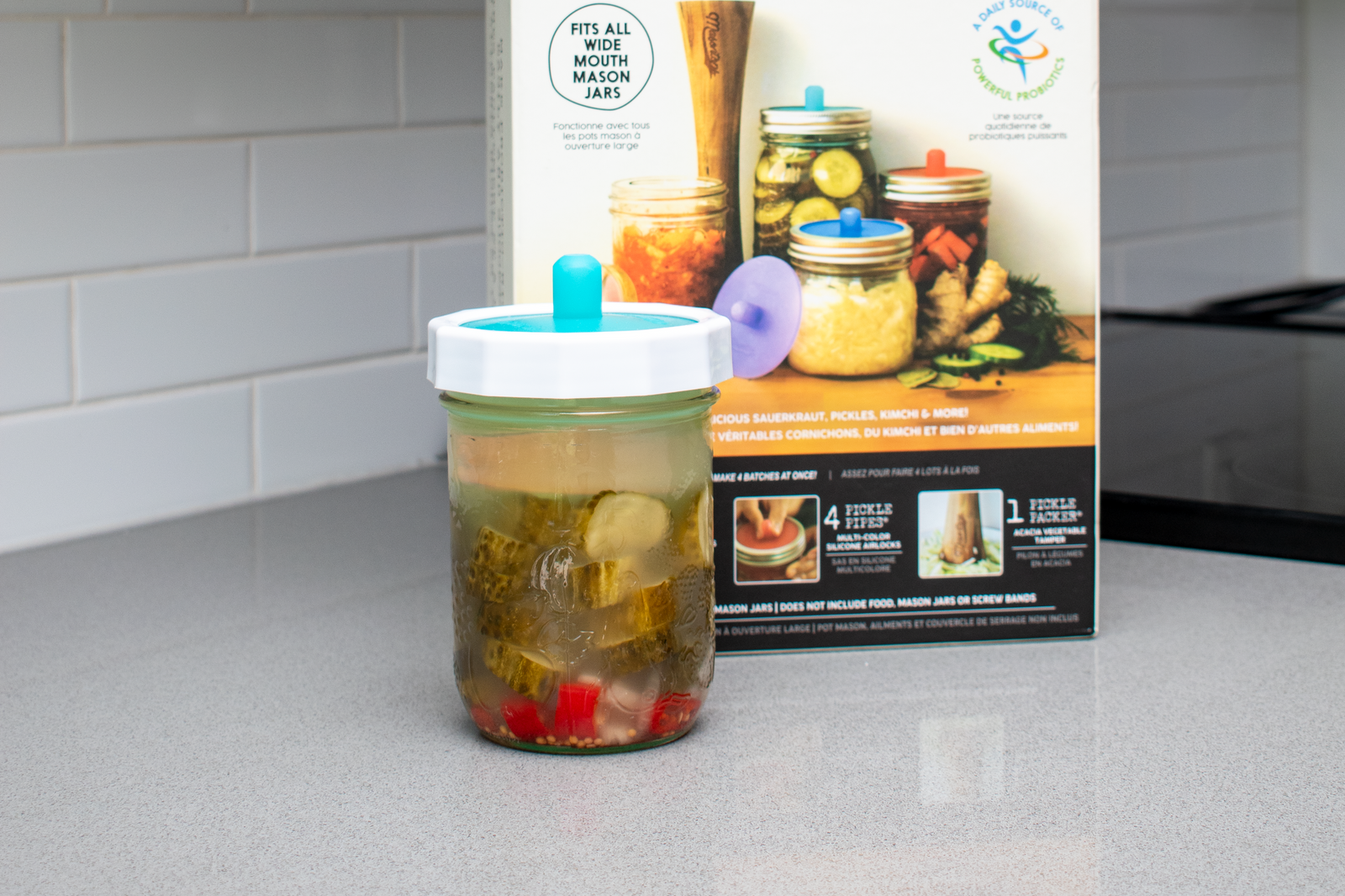 Spicy & Sweet Fermented Pickles