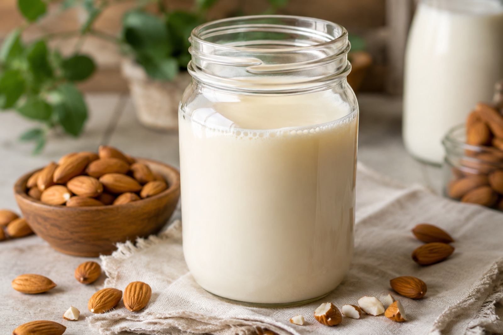 Homemade Almond Milk