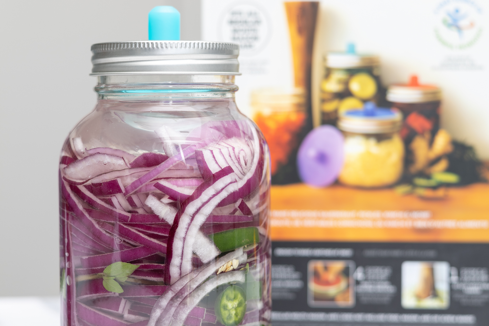 Fermented Spicy Red Onions