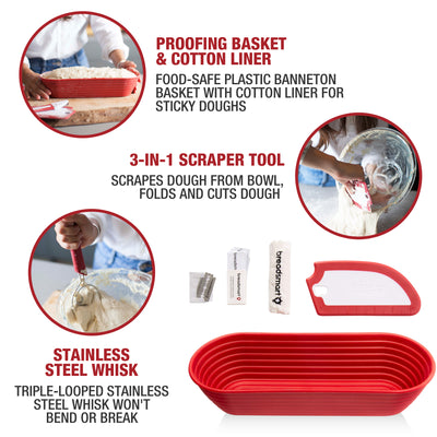 bread making kit features