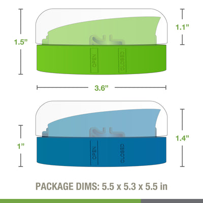 kefir lids dimensions