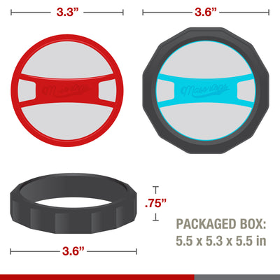 dimensions of the kombucha lids