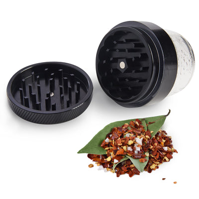 black herb grinder