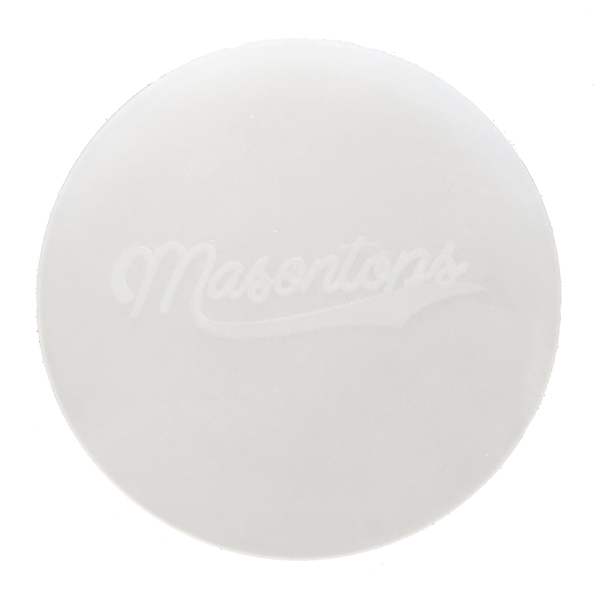 silicone disc on a white background