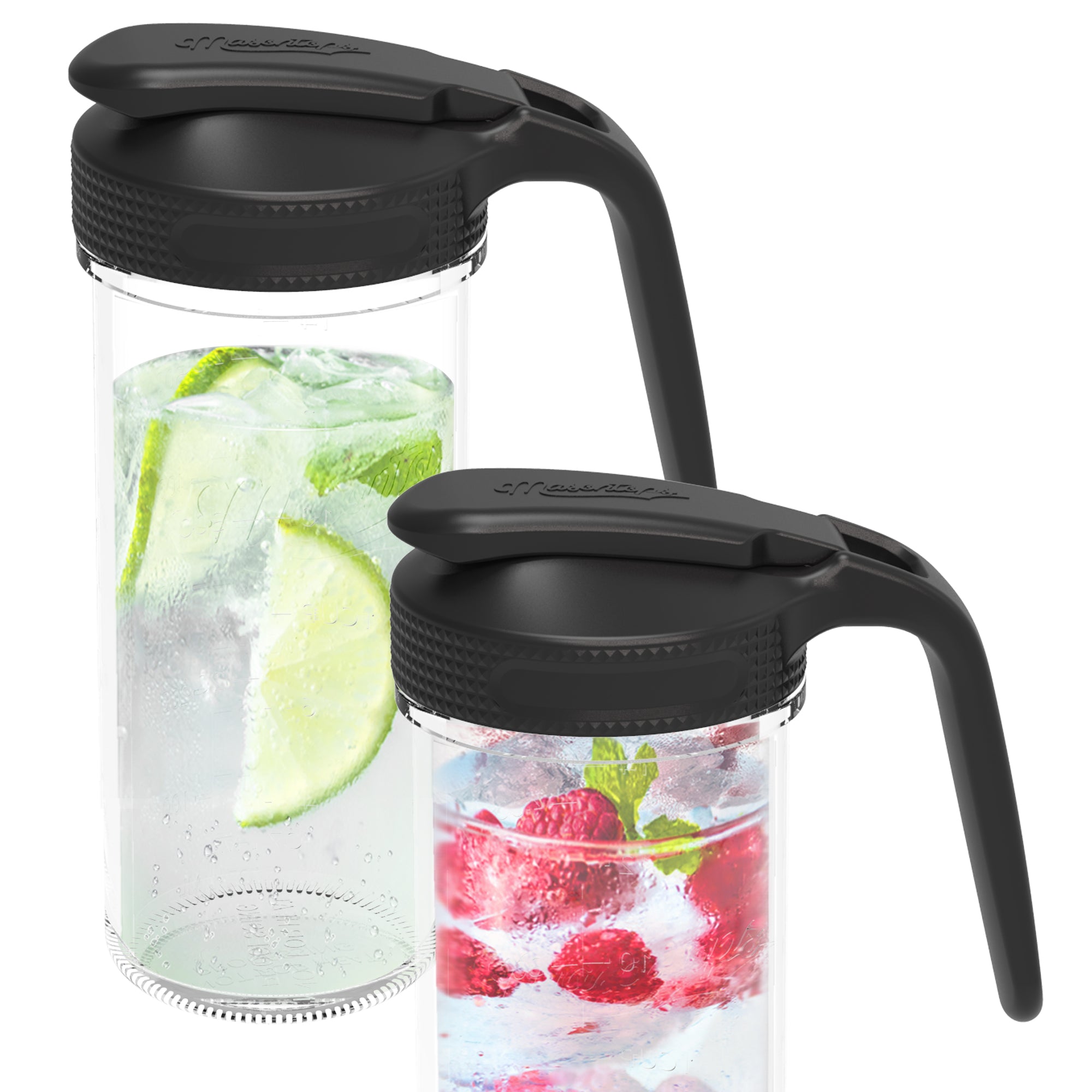 Multi Top Flip Cap Pitcher Lid with Handle