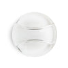 glass weight on the white background